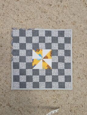 Handmade Table Cover 13.75" Square
